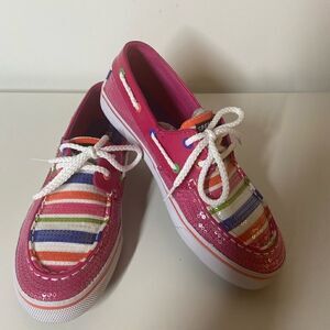 Sperry Bahama Hot Pink Shoes